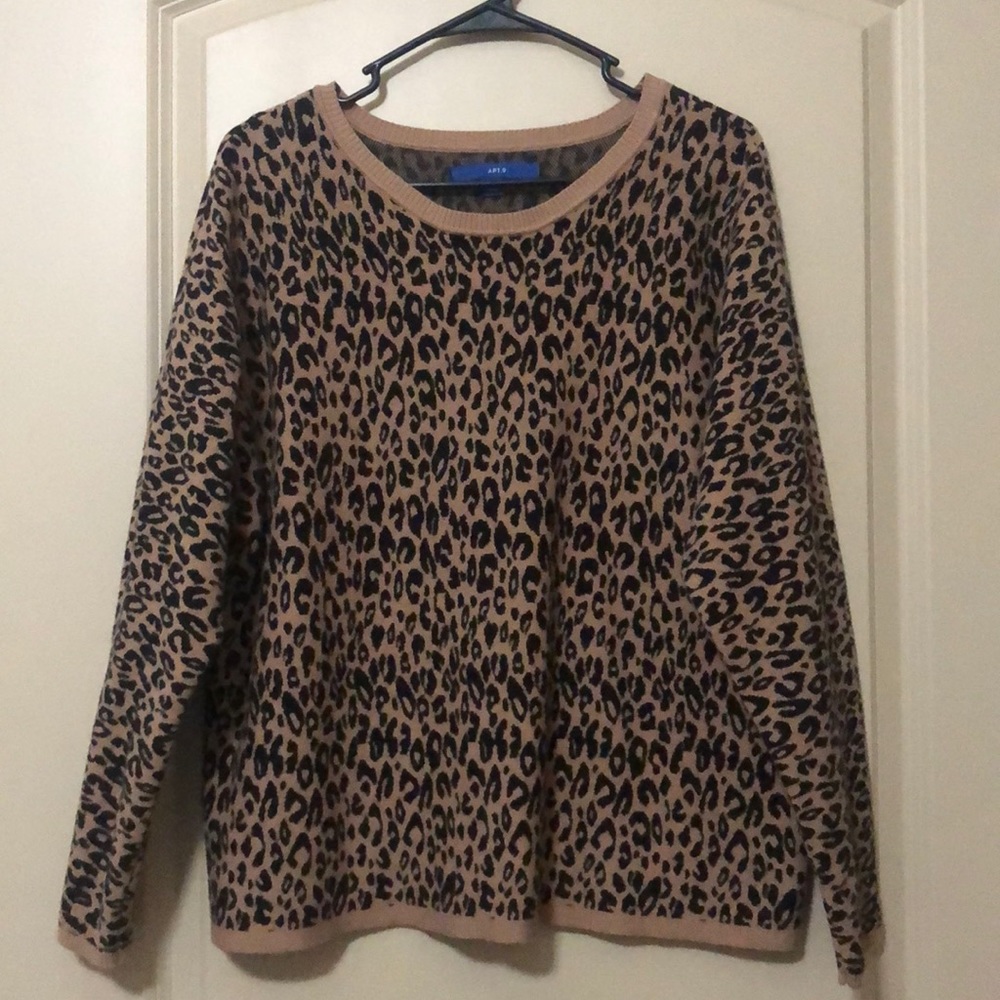 Apt. 9 Leopard Sweater
